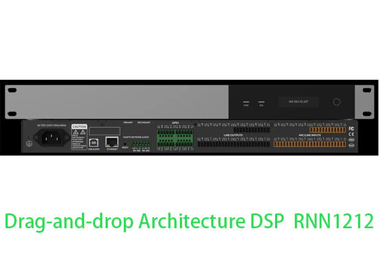 DSP Audio Processor Ruang Konferensi DSP AEC Audio Processor Drag-and-Drop Control System