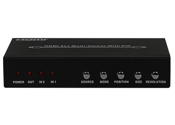 DC 5V 1A PIP HDMI 2x1 MultiViewer Tipe Wanita Port Output Input