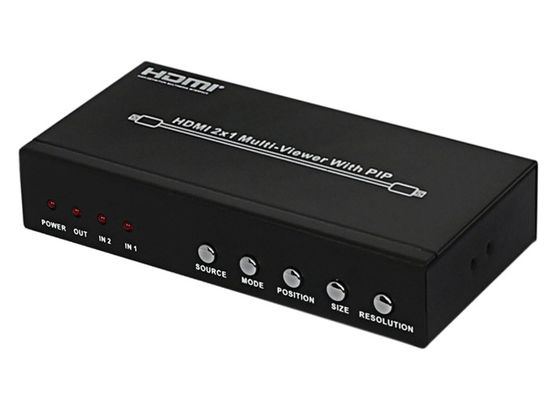 DC 5V 1A PIP HDMI 2x1 MultiViewer Tipe Wanita Port Output Input