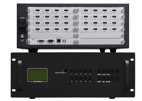 16 Channel HDMI Video Wall Controller dengan dukungan 4x4, 3x2, 3x3 dan custom made