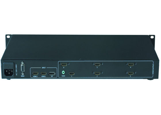 Multi Monitor Multi Sudut HDMI Video Wall Controller Antarmuka HD15