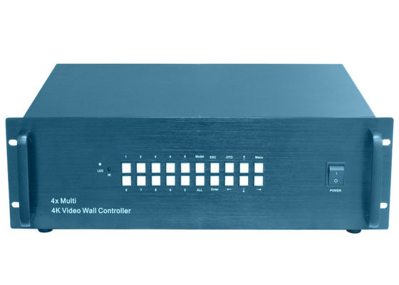 4K 60HZ LCD Video Wall Controller 4 Input Sinyal HDMI 16 Output