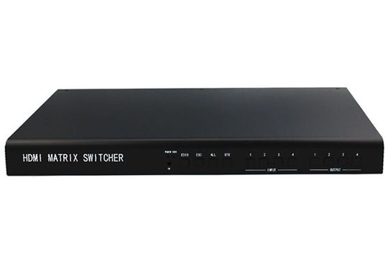 4 In 4 Out Matrix LCD Video Wall Controller Protokol HDMI1.3 HDPC1.3