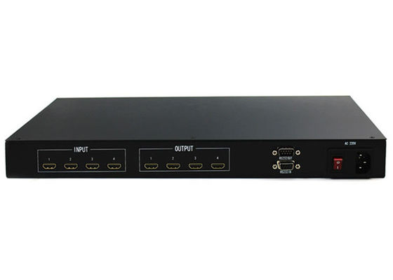 4K 30Hz 20W 4x4 HDMI Matrix Switcher Dengan HDCP 3D Deep Color