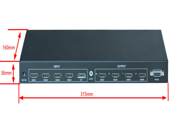 Pengalih Matriks HDMI 4x4