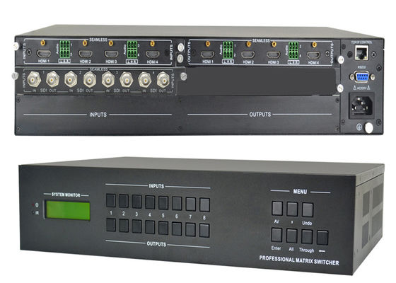 HDMI Mulus Matrix Switcher Hdmi Splitter Matrix Melalui TCP IP