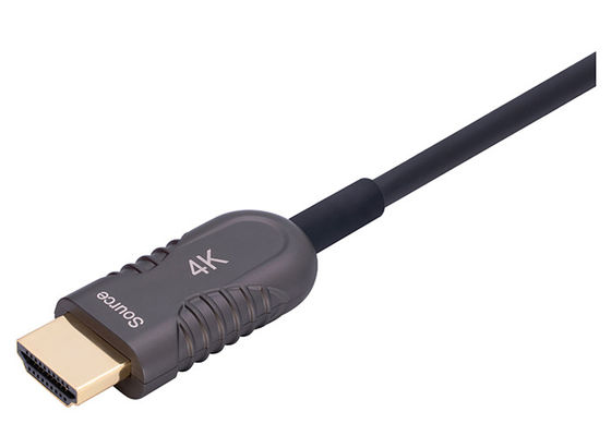 Panjang Kustom maks 100m Kabel Serat Optik HDMI Tipe A Ke Tipe A