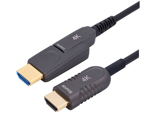 tipe A ke Tipe D Kabel Serat Optik HDMI 4K Aktif HDMI 2.0
