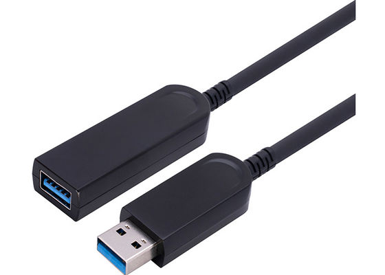 AM Ke ​​AF 4K 60Hz USB 3.0 Kabel Serat Optik Panjang Maksimum 100m
