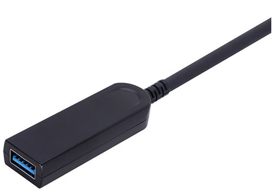 AM Ke ​​AF 4K 60Hz USB 3.0 Kabel Serat Optik Panjang Maksimum 100m