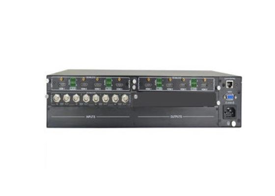 8x8 HDCP matriks mulus 4k 4x4 hdmi matrix extender dengan 4 penerima