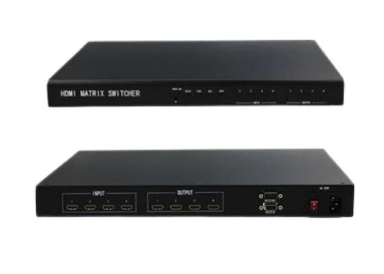 HDCP1.3 HDTV 1920x1080P 60HZ Matrix Video Wall Prosesor 4 In 4 Out