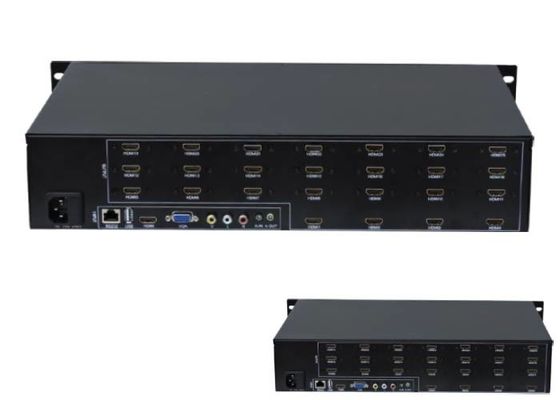 5X5 Multi Screen Controller 1ch HDMI Input 25 Ch Outputs Untuk LCD