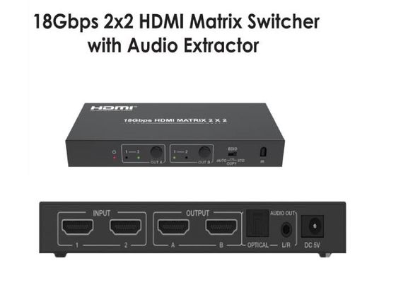 Pengalih Matriks HDMI 18Gbps