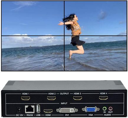 1x2 1x3 2x1 3x1 pengontrol dinding video 2x2 3X3 pengontrol dinding video lcd mulus