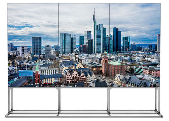 RoHS 55in BOE LCD Video Walls Dengan Anti Magnetic Shell