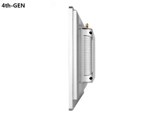 IP65 21.5 Inch Industrial Panel Mount Panel PC Untuk Sistem Kontrol yang Dapat Diprogram