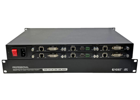 Ultra Slim 4K HDMI melalui HDBaseT 70 Meter Exender dengan 6 port output HDBaseT