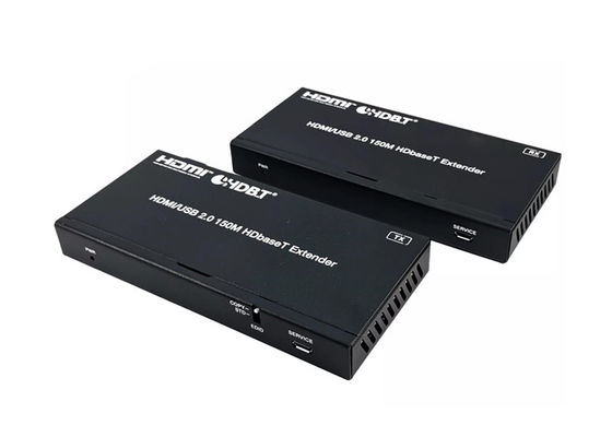 18Gbps HDBaseT HDMI2.0 150 Meter HD Video Extender Dengan USB 2.0
