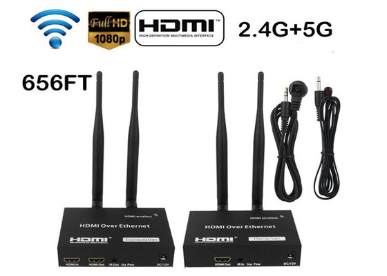 TV 660ft / 200m HDMI Wireless Transmitter Dan Receiver 1080P Dengan IR Remote
