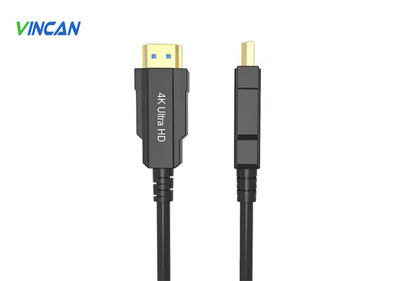 Kabel Serat Optik HDMI Ultra Jarak Panjang - 100m Dukungan HDR 8K