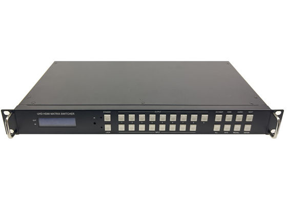 4k HDMI Seamless Video Matrix Switcher 8x4 dan 8x8 Audio untuk Audio High Definition