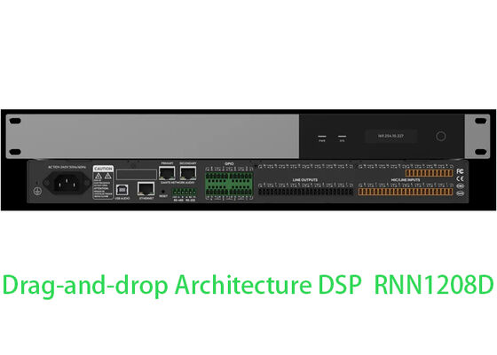 Ruang Konferensi DSP Digital Audio Processor Dante Audio Matrix