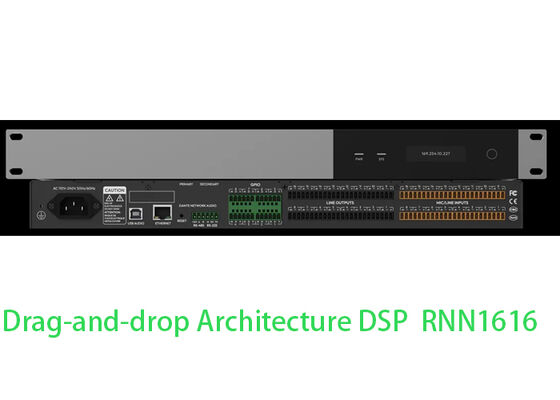16x16 DSP Matrix Ruang Konferensi DSP Audio Matrix Processor