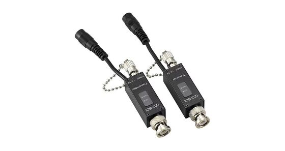 Ekstender Serat Optik 12G-SDI dengan Jarak Transmisi 10 km, Laju Data 11,88 Gbps, dan Enklosur Logam Ringkas