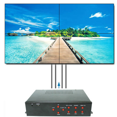 Film HDCP 2x2 HDMI Video Wall Controller dan prosesor 1X2 1X3