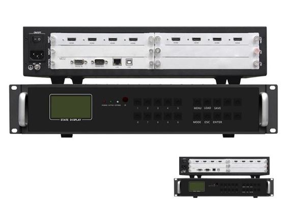 Modular HDMI Video Wall Controller 2x2 1x2 2x1 4 Masukan 4 Keluaran