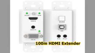 HDBaseT Extender Video Audio HDMI 100m