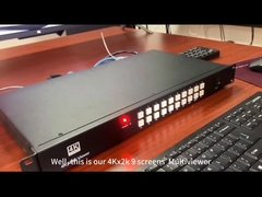 HDMI profesional 9x1 Multi-Viewer dengan Seamless Switching