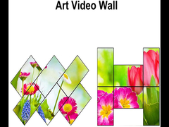 prosesor video 1x9 untuk tampilan yang tidak teratur