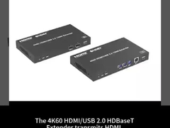 Berjuang dengan 4K60Hz + USB 2.0 transmisi jarak jauh?