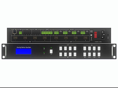 18Gbps 4x4 Seamless 4K@60Hz Matrix Switcher dengan Video Wall Functiono