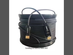 Kabel Serat 4K HDMI Profesional Transmisi Berkecepatan Tinggi, Tidak Ada Interferensi, Jarak Jauh