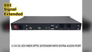 SDI Fiber Extender Audio Jarak Jauh yang Andal